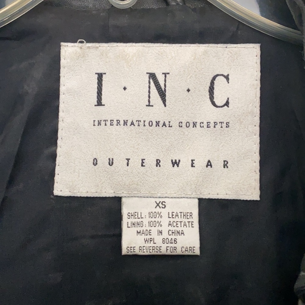 Inc Leather Jacket - image 4